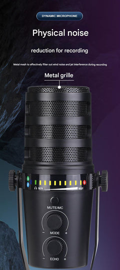MV7 microphone close-up