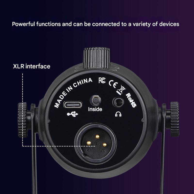 MV7 microphone detailed view