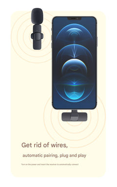Wireless clip-on microphone image 1
