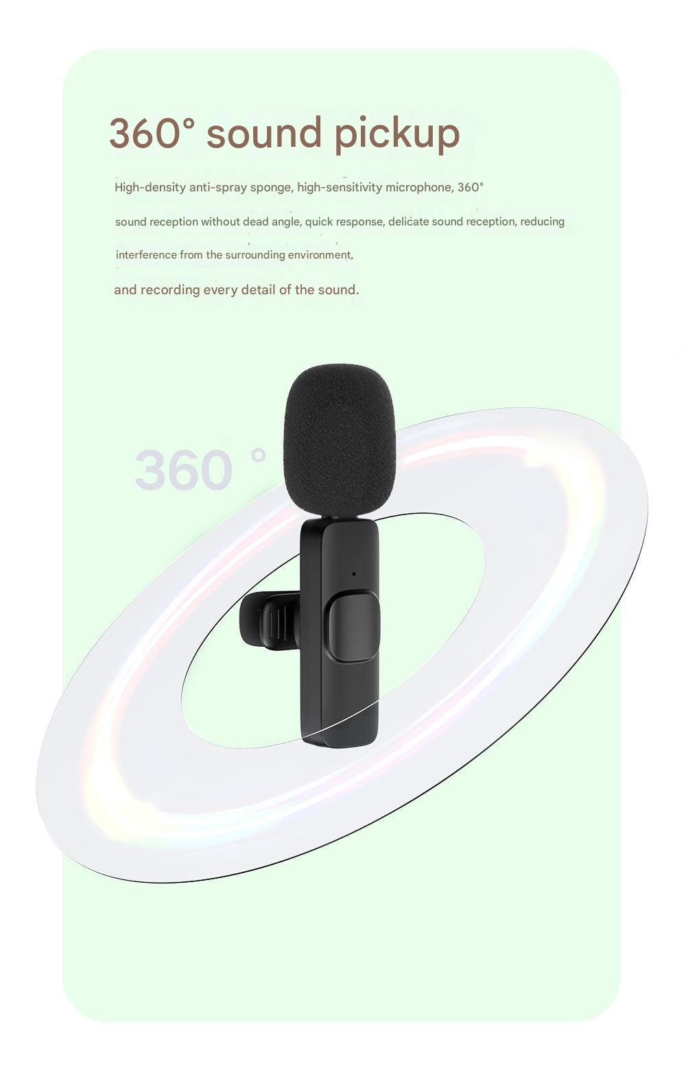 Bluetooth microphone showing design and features