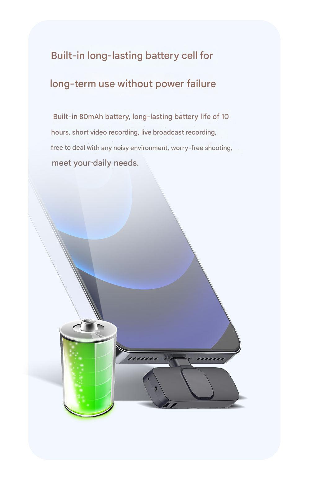 Noise-cancelling microphone for clear audio