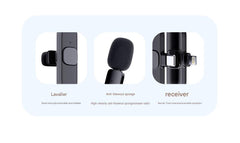 Versatile microphone for interviews and streaming