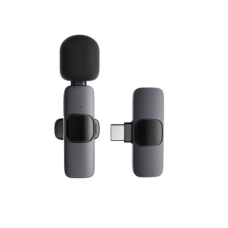Microphone connected to smartphone