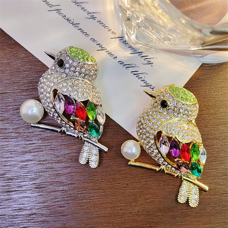 Unisex Brooch showcased on various outfits
