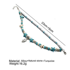Ocean-themed Anklet for Summer Fashion