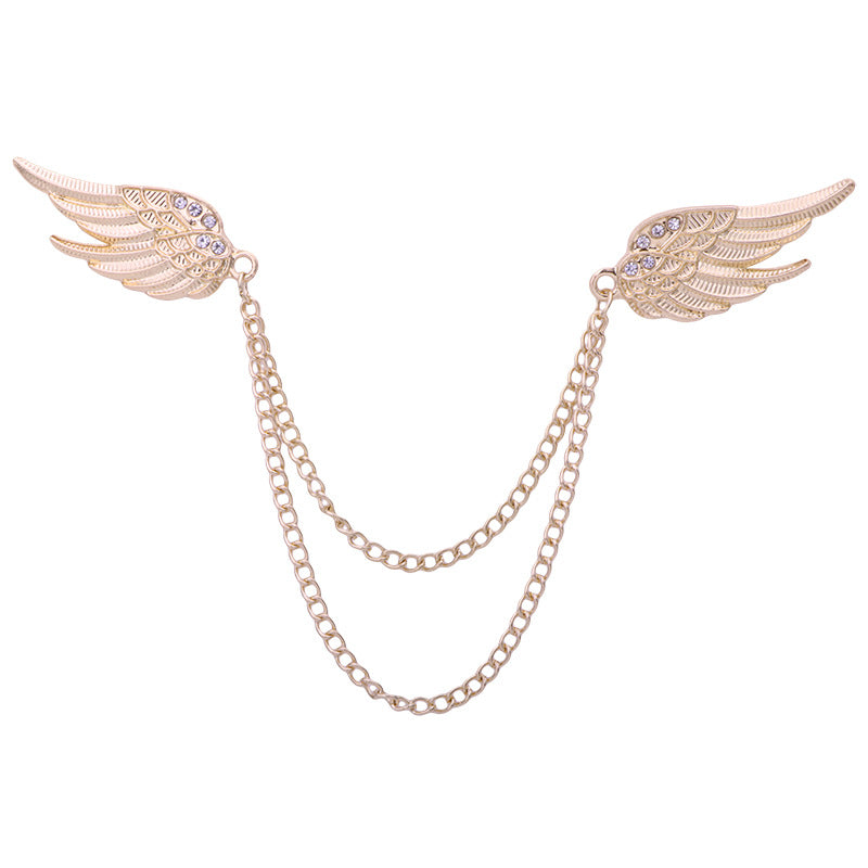 Gold and Silver Options of Brooch Image 5