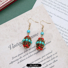 Unique handcrafted earrings from Nepal