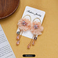 Group shot of various colours of earrings