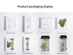 video demonstration of jade skincare set in use