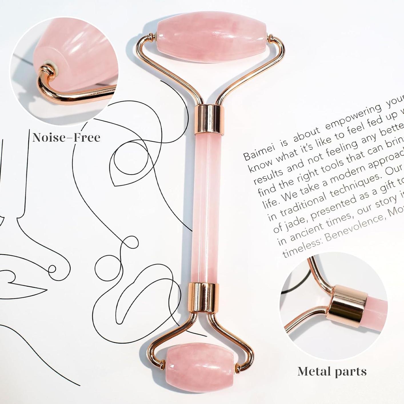 Front view of Gua Sha Tool included in set