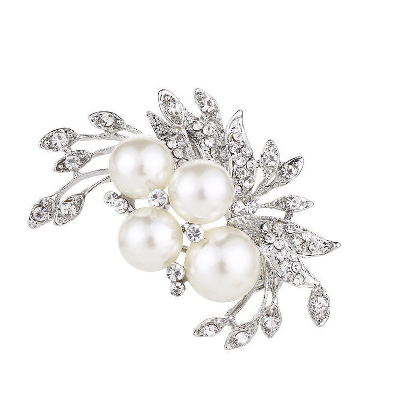 Unique floral design brooch image 5