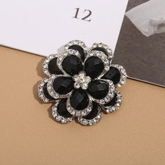 Premium Alloy Flower Brooch Pin - Image 4