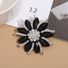 Premium Alloy Flower Brooch Pin - Image 4