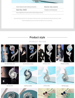 High-quality floral design brooch 5