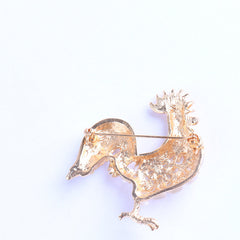 Close-Up of Rooster Fashion Accessory