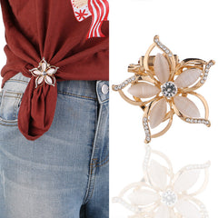 Unisex dual-purpose brooch for scarf
