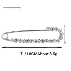 Elegant Anti-Slip Brooch Pin for Women - Image 1