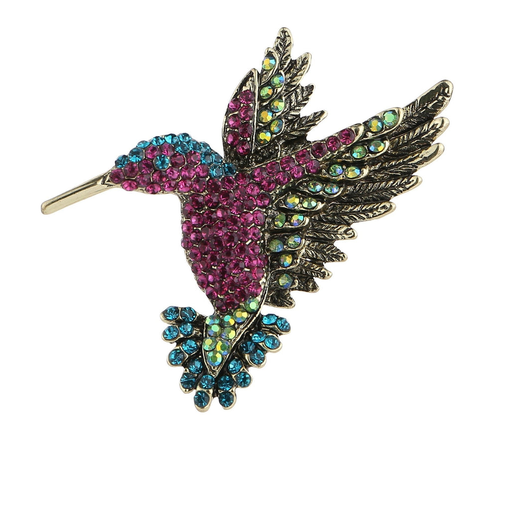 Fashionable elephant brooch detail