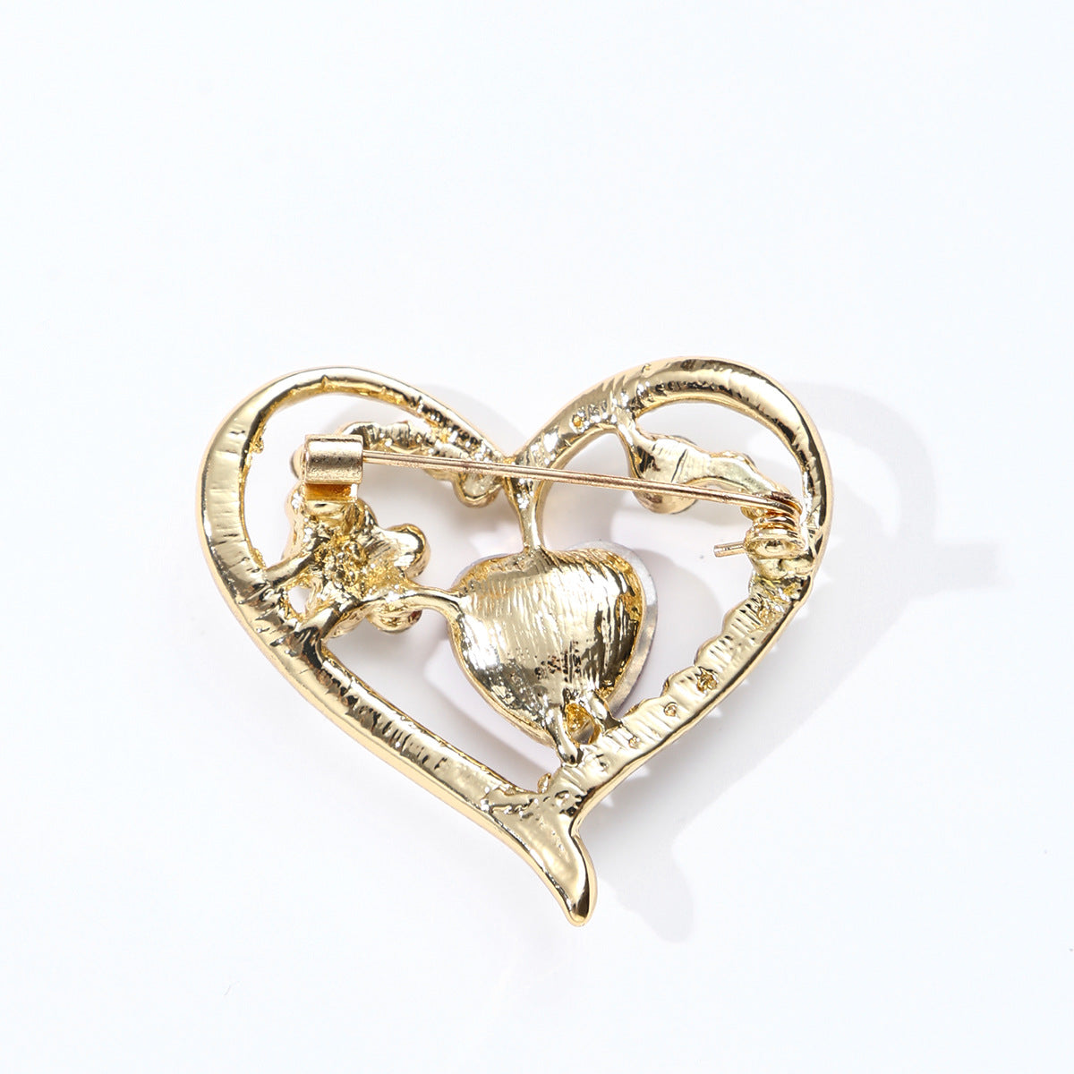 stylish women's fashion brooch displayed