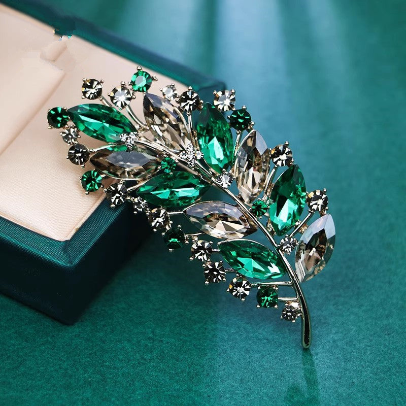 Colorful Leaf Brooch - Stylish Pin for All Occasions - 6