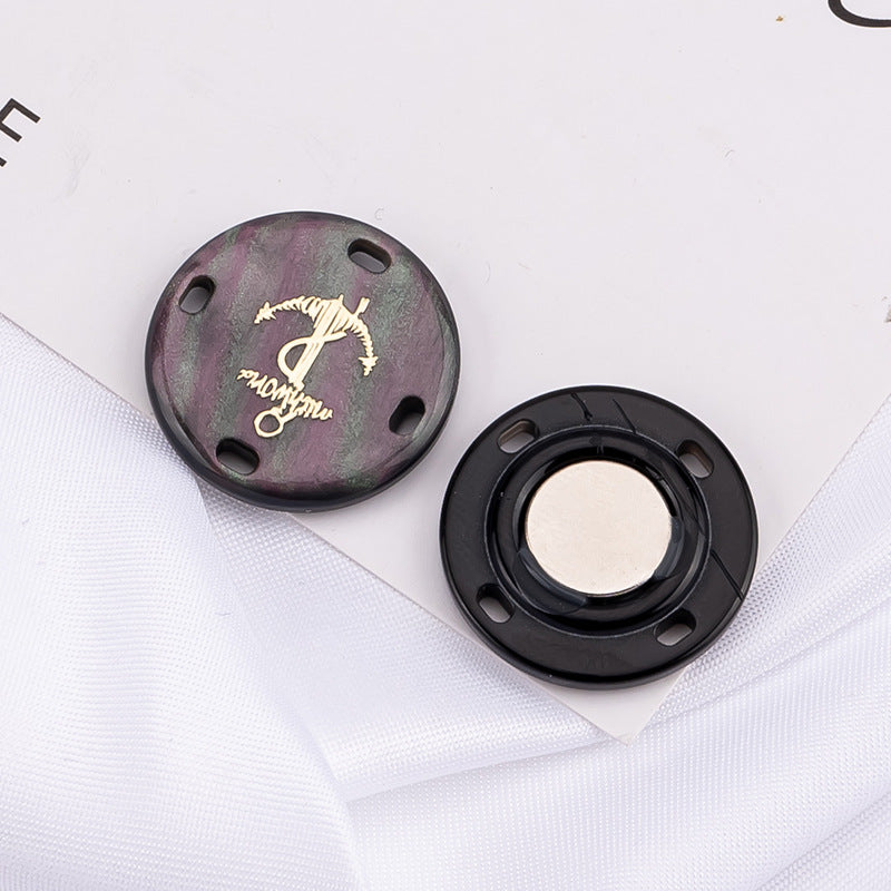 Magnetic button features for convenience