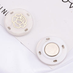 Versatile uses of magnetic snap buttons