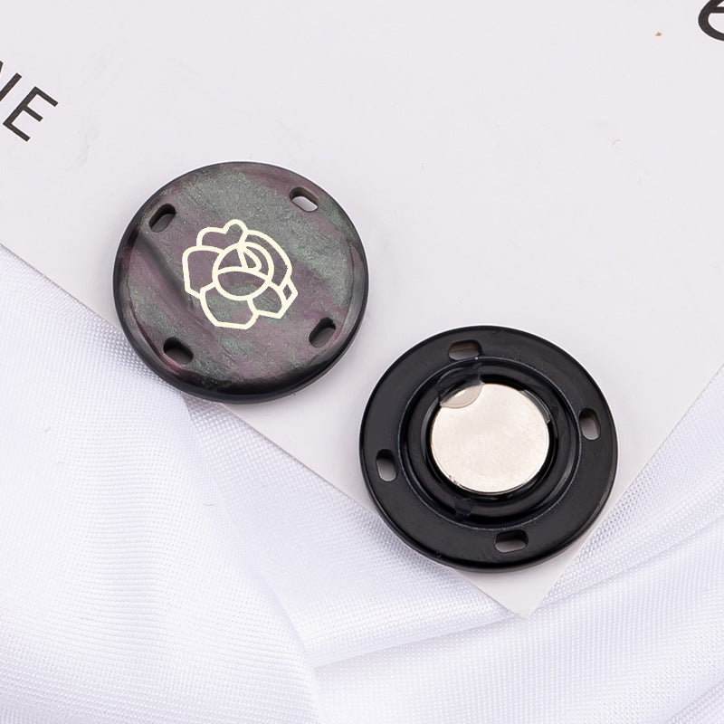 Variety of magnetic buttons for versatile uses