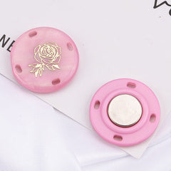 Versatile uses of magnetic snap buttons