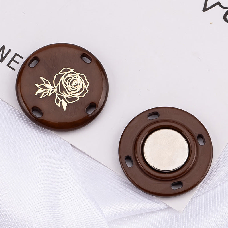 Versatile uses of magnetic snap buttons