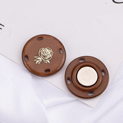 Magnetic button features for convenience