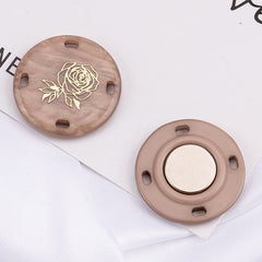 Versatile uses of magnetic snap buttons