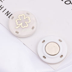 Installation method for adhesive magnetic snaps