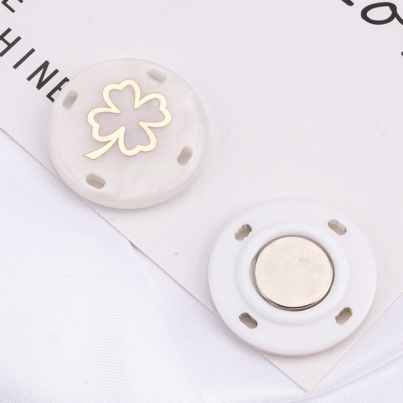 Installation method for adhesive magnetic snaps