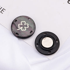 Magnetic button features for convenience