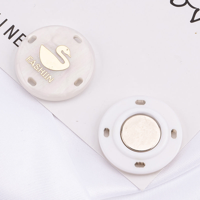 Versatile uses of magnetic snap buttons