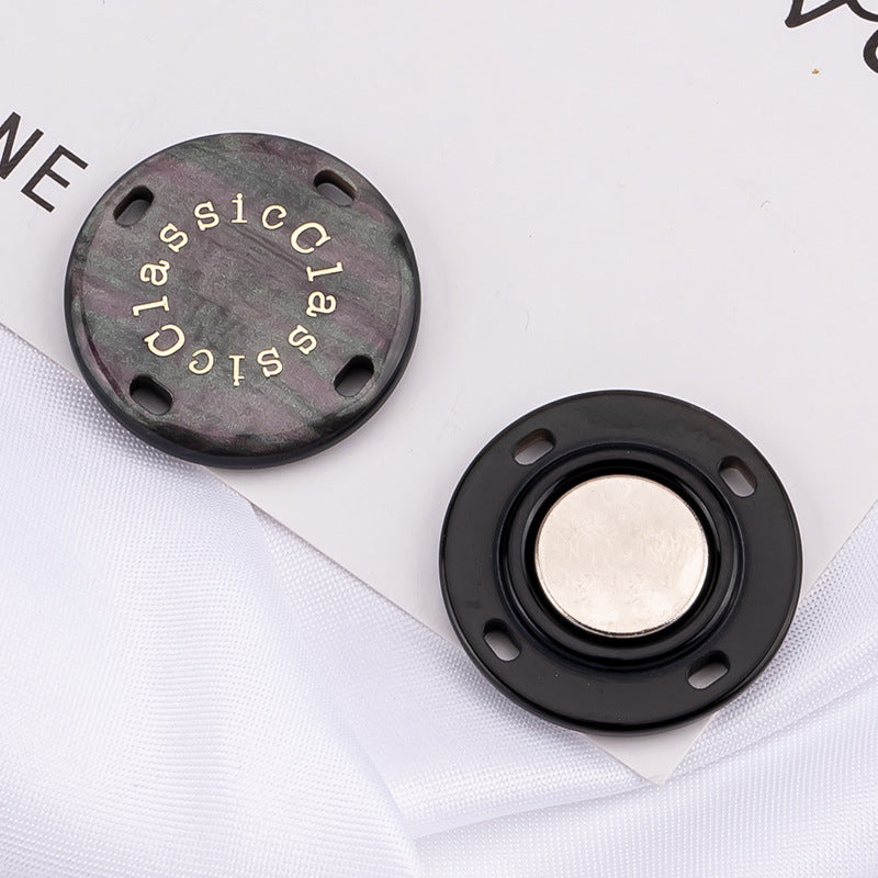 Magnetic button features for convenience