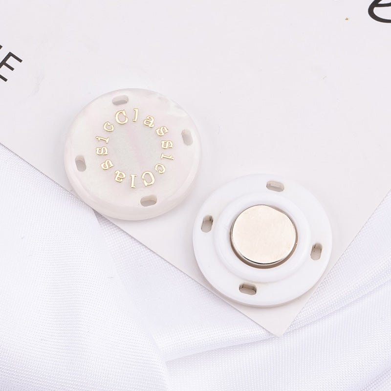 Versatile uses of magnetic snap buttons
