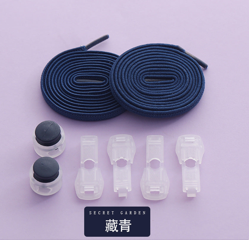 Adjustable elastic lace clips for sneakers