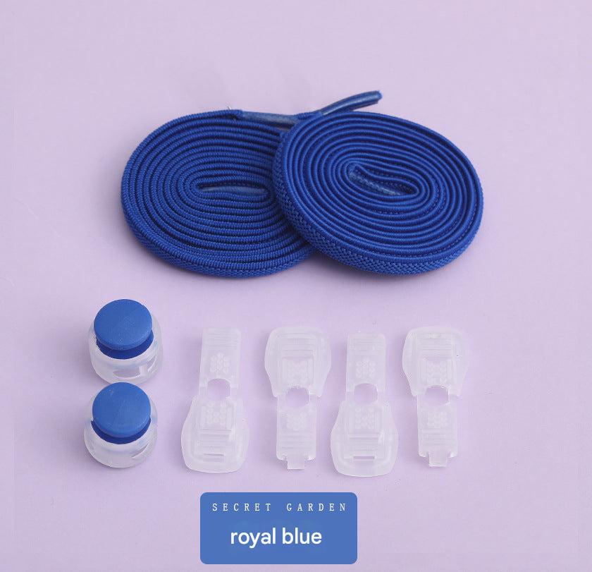 Colourful no-tie shoelaces for kids