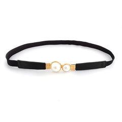 Versatile vintage waist belt in coffee colour