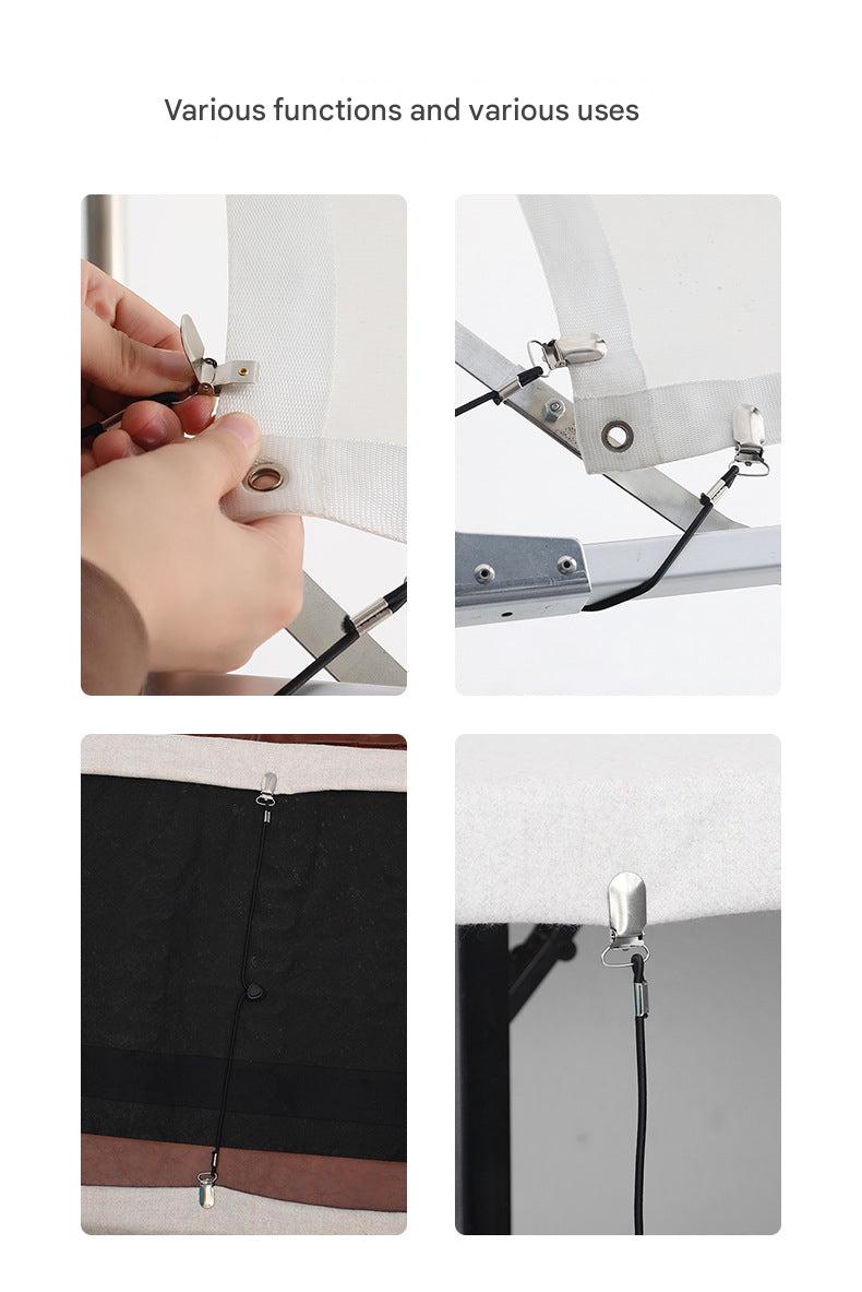 pack of adjustable clamps for home use