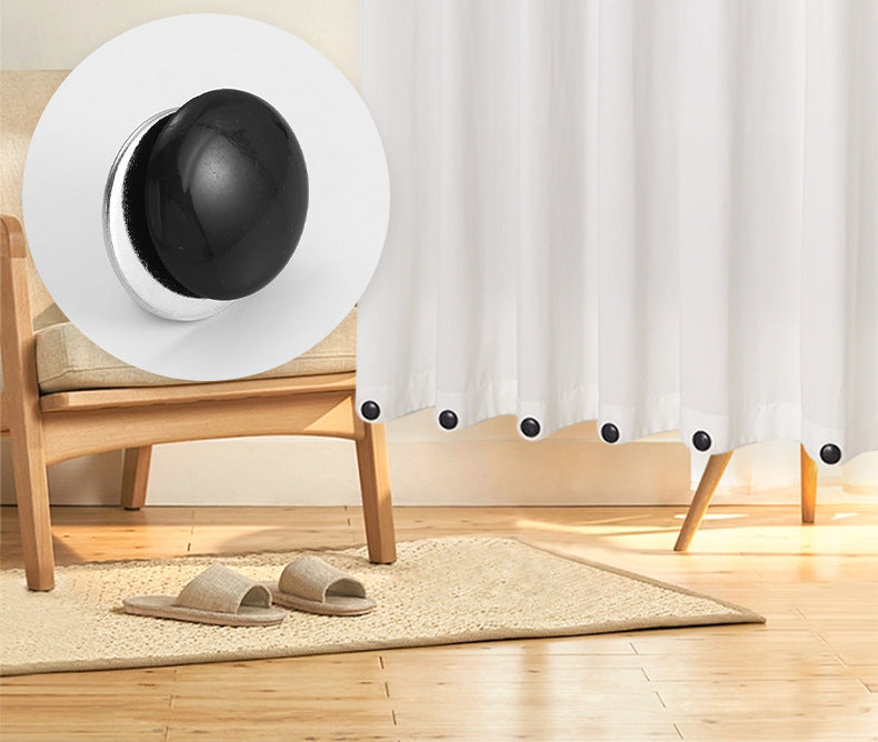 Different colour options of magnetic curtain weights