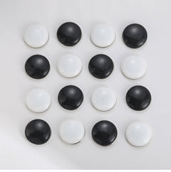 Close-up of magnetic curtain weight