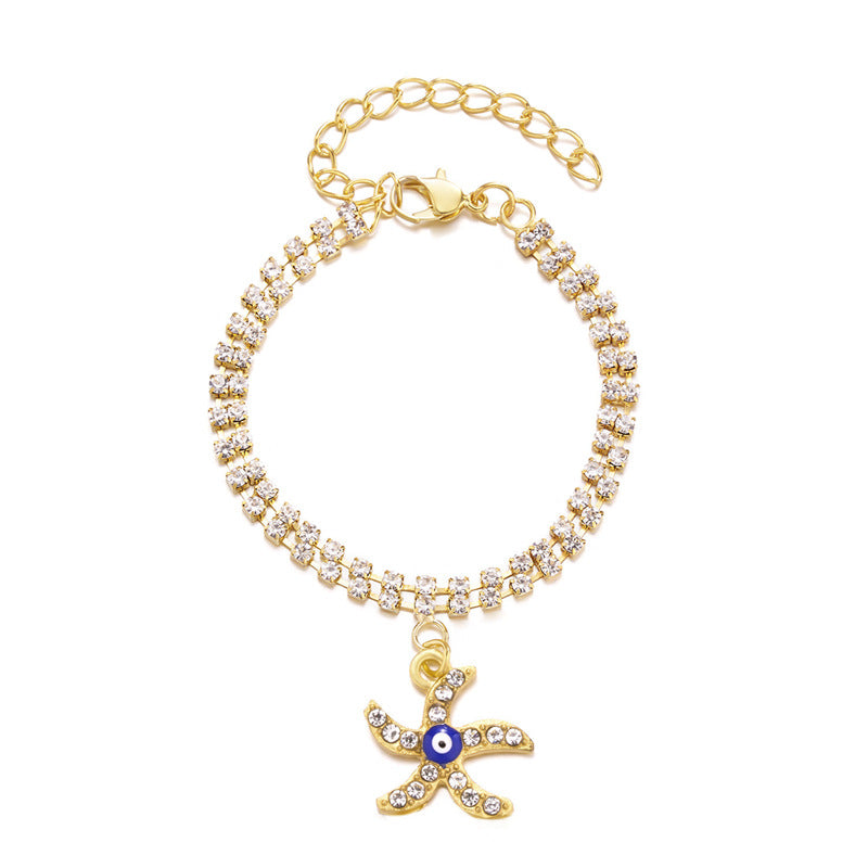 Fashionable double-layer bracelet for women