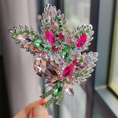 Brooch being worn for a casual look