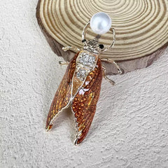 Stylish insect lapel pin image 3