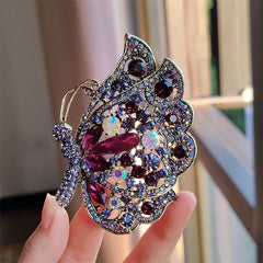 Multi-colour butterfly brooch design
