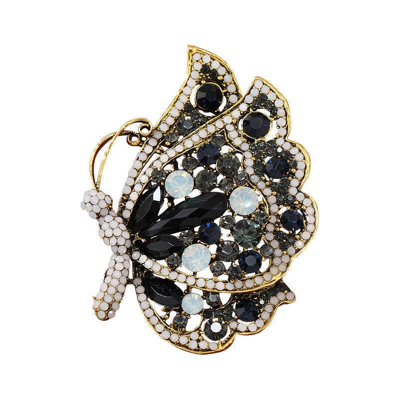 Vibrant butterfly pin for women