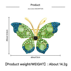 Elegant butterfly fashion pin - image 2