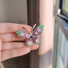 Elegant butterfly fashion pin - image 2